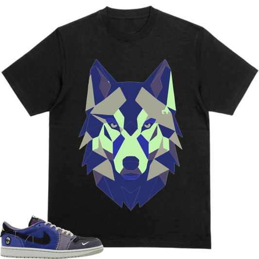 Air Jordan 1 Retro Low Og Zion Williamson Voodoo Alternate Matching Black T-Shirt (Grind Now Shine Later)