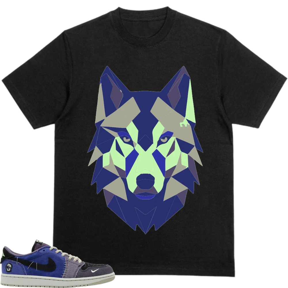 Air Jordan 1 Retro Low Og Zion Williamson Voodoo Alternate Matching Black T-Shirt (Grind Now Shine Later)